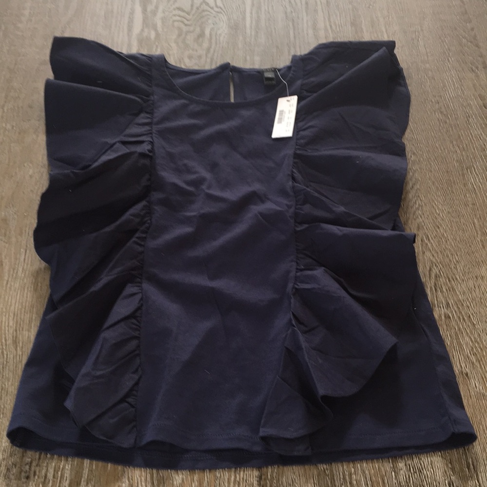 J.crew Flutter Blouse XS NWT